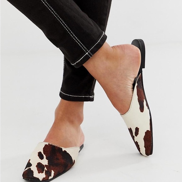 Mango slides real leather size 5 - Picture 4 of 5